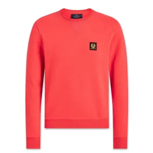 Belstaff - Sweatshirt in Dark Coral