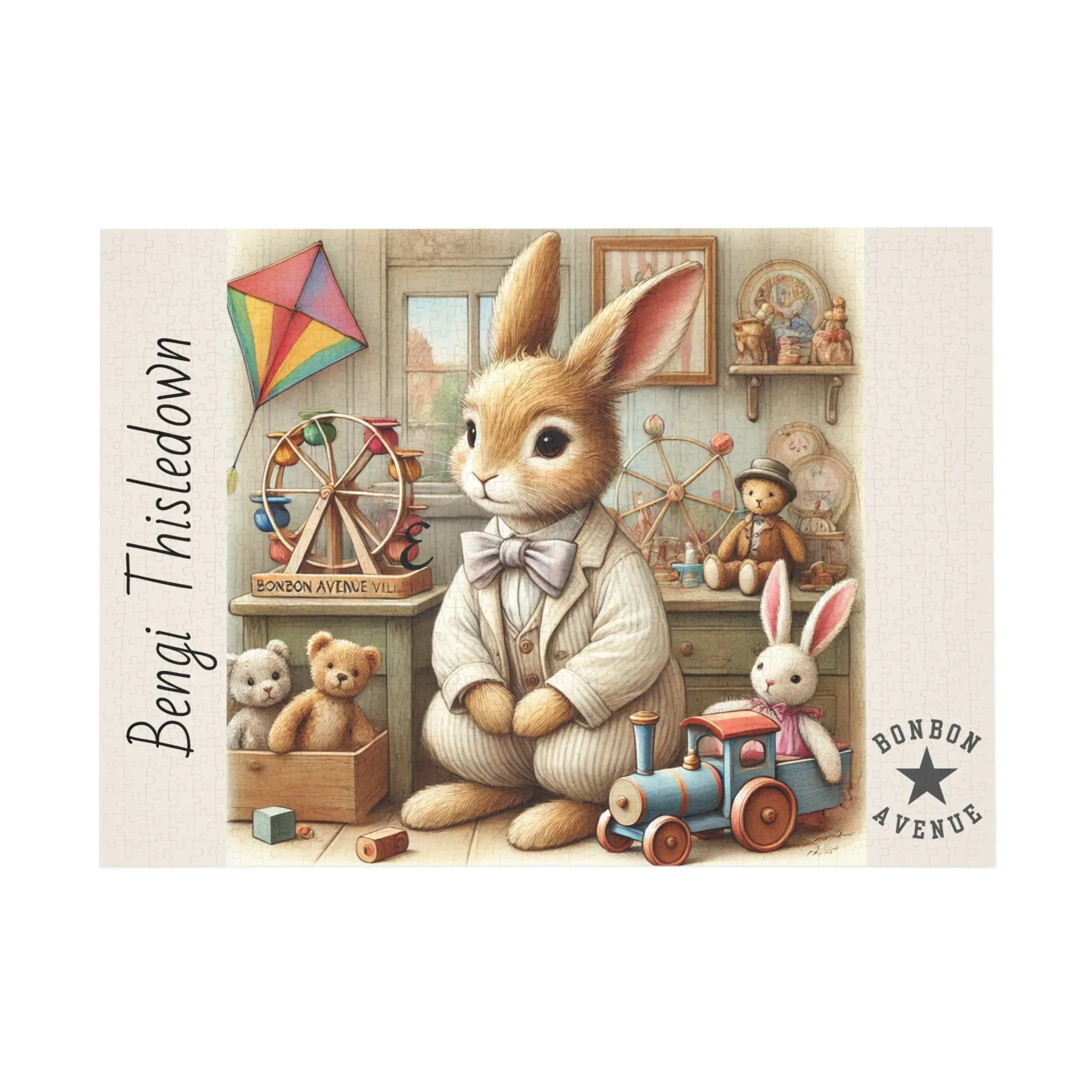 Benji Thistledown 1000-Piece Puzzle – Bonbon Avenue Collection