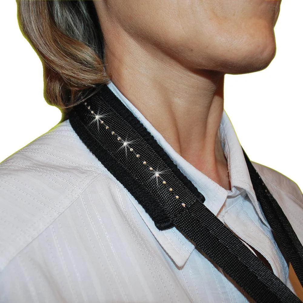 BG Saxophone Comfort Strap ~ Snap Hook ~ Swarovski Crystals