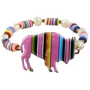 Bison Bracelet- Serape