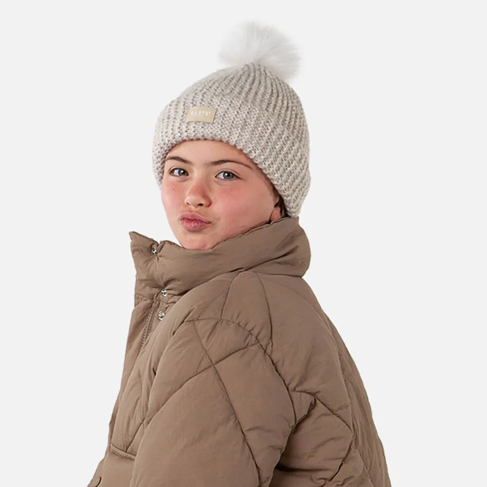 Bom-Beanie mit Glitzer aus recyceltem Polyester Modell: Meadew
