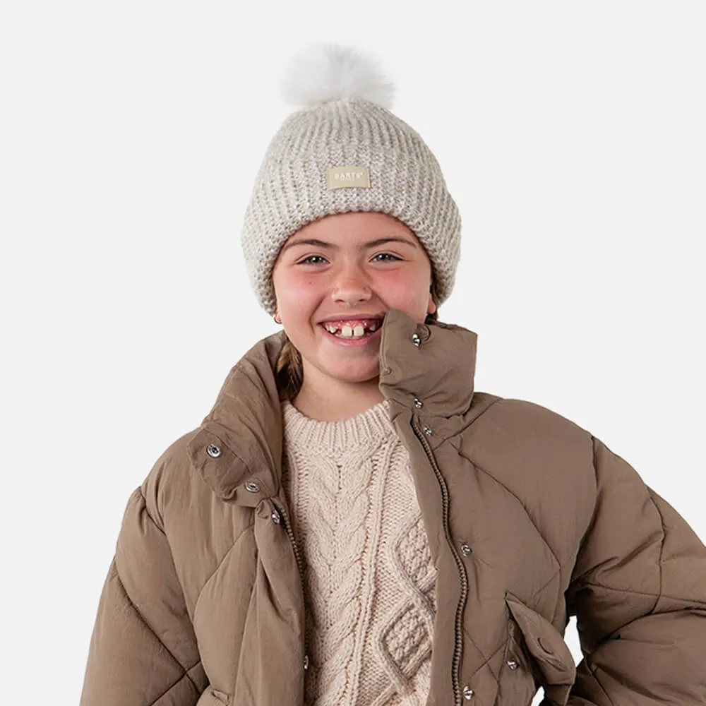 Bom-Beanie mit Glitzer aus recyceltem Polyester Modell: Meadew