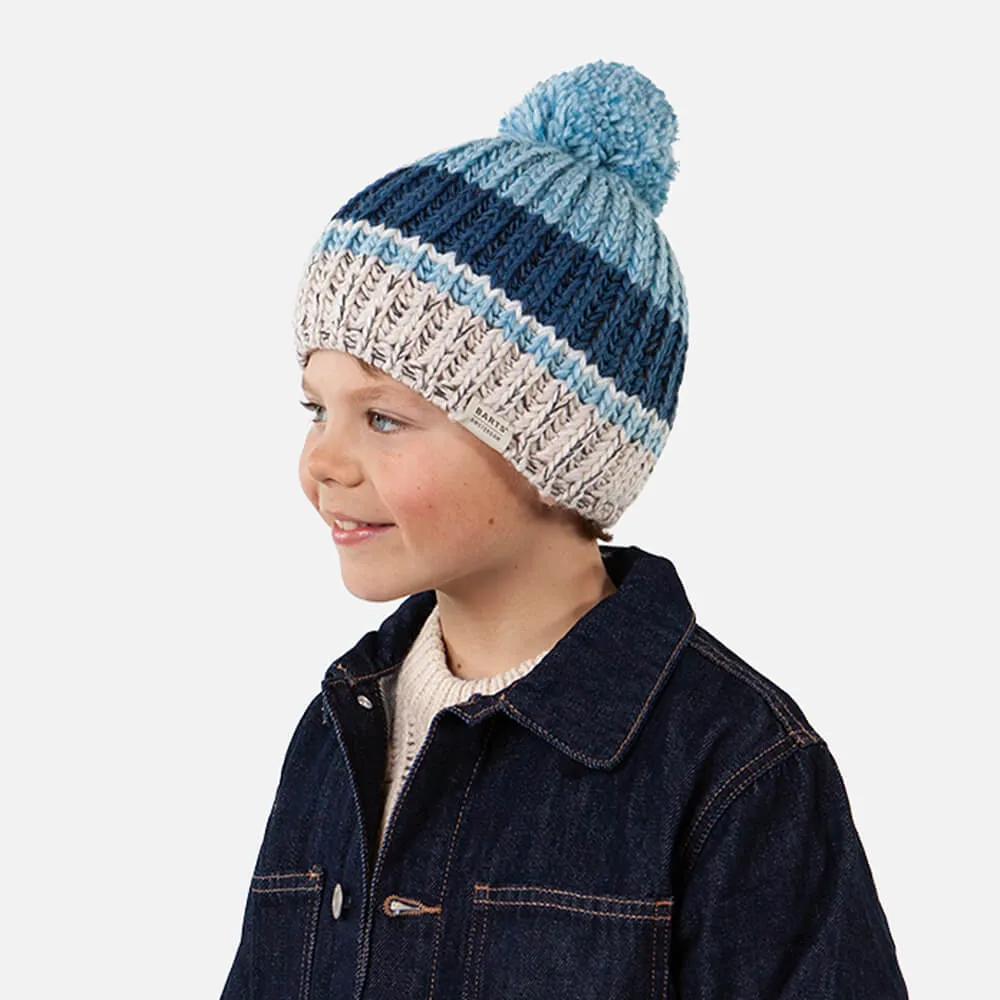 Bommel-Mütze Colorblock aus recyceltem Polyester Modell: Snookie