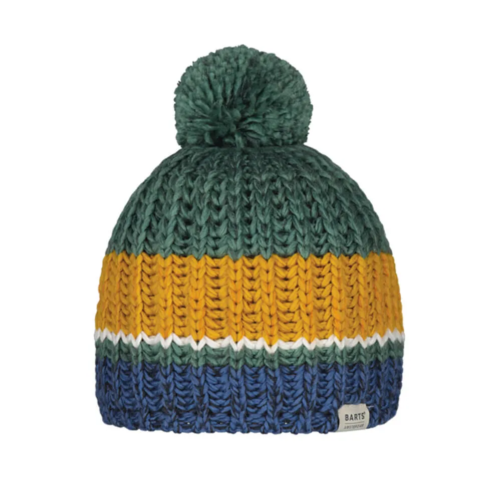 Bommel-Mütze Colorblock aus recyceltem Polyester Modell: Snookie