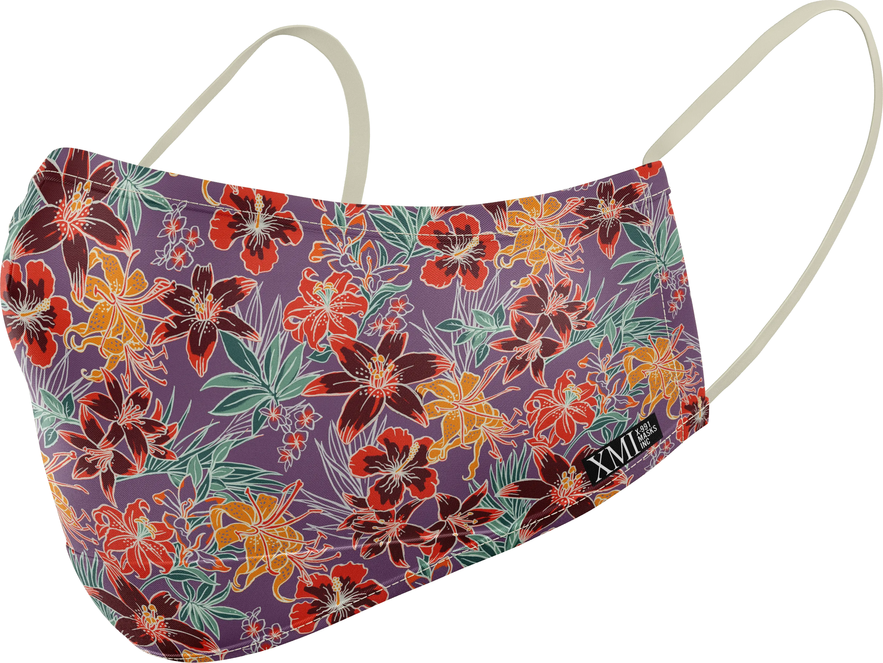 Botanical Floral printed mask
