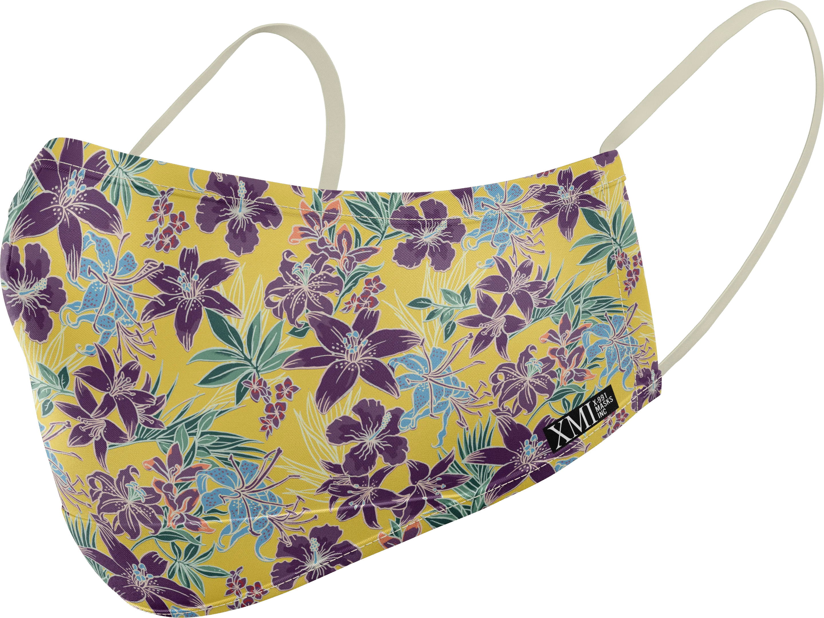 Botanical Floral printed mask