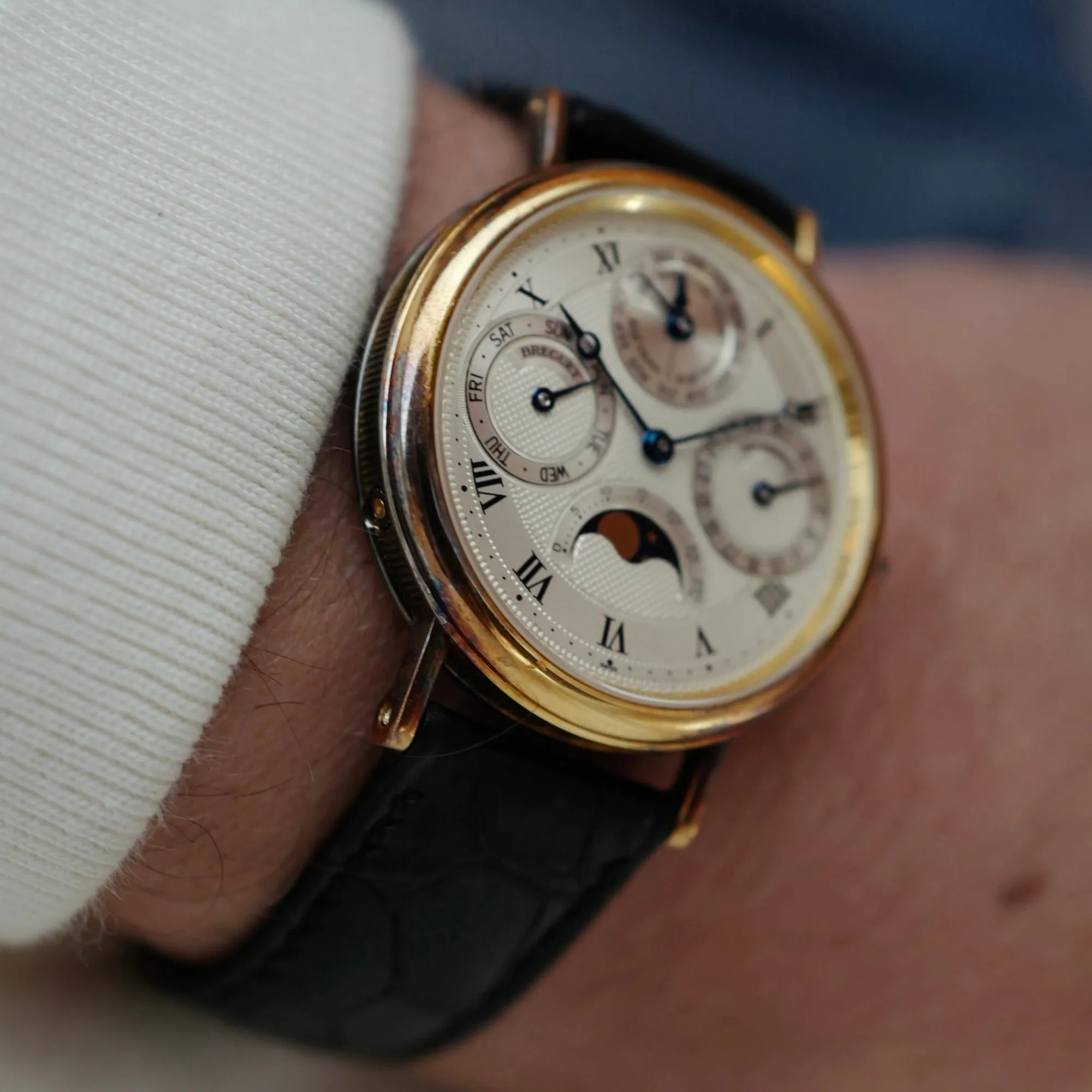 Breguet Yellow Gold Perpetual Calendar Watch Ref. 3050BA, Early Series
