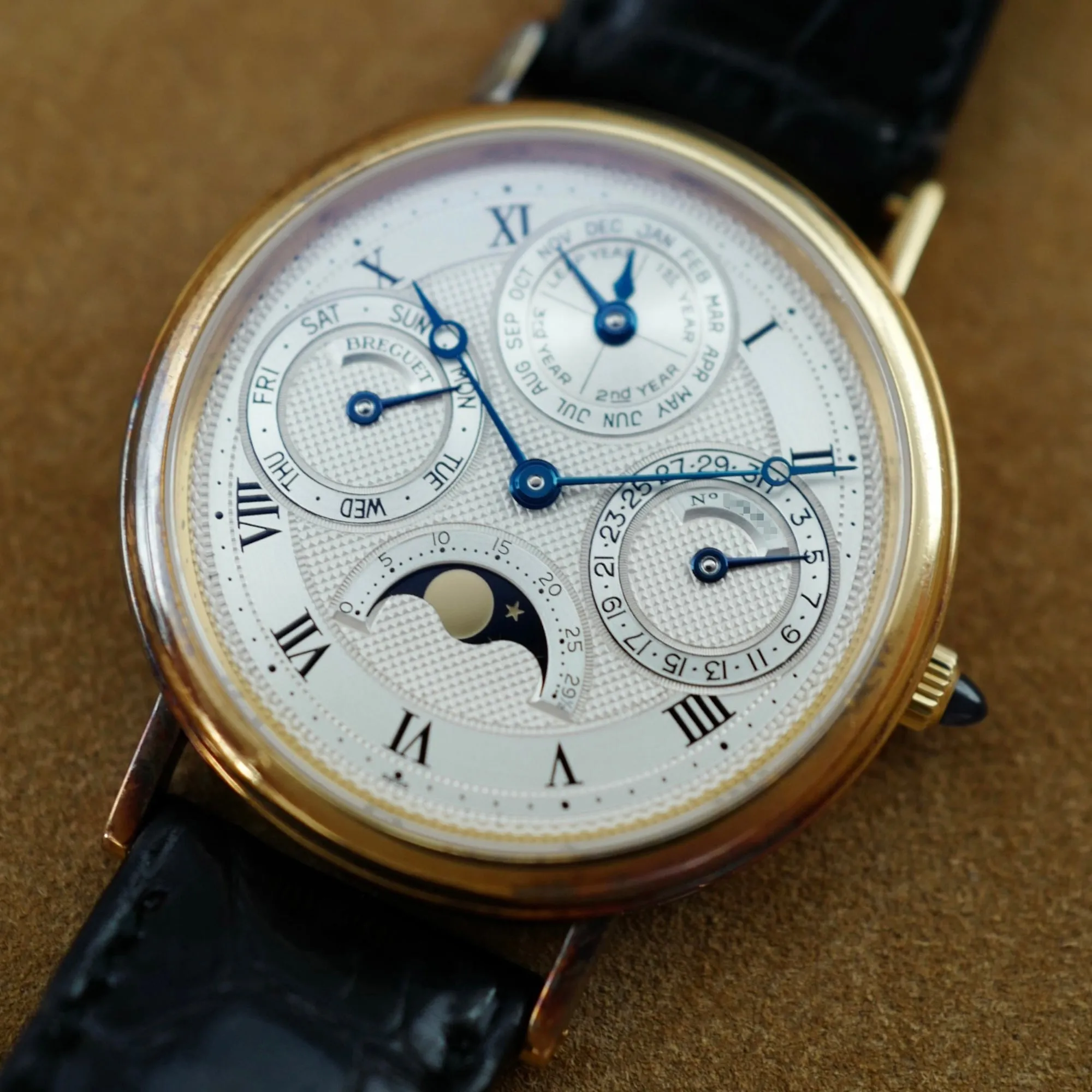 Breguet Yellow Gold Perpetual Calendar Watch Ref. 3050BA, Early Series