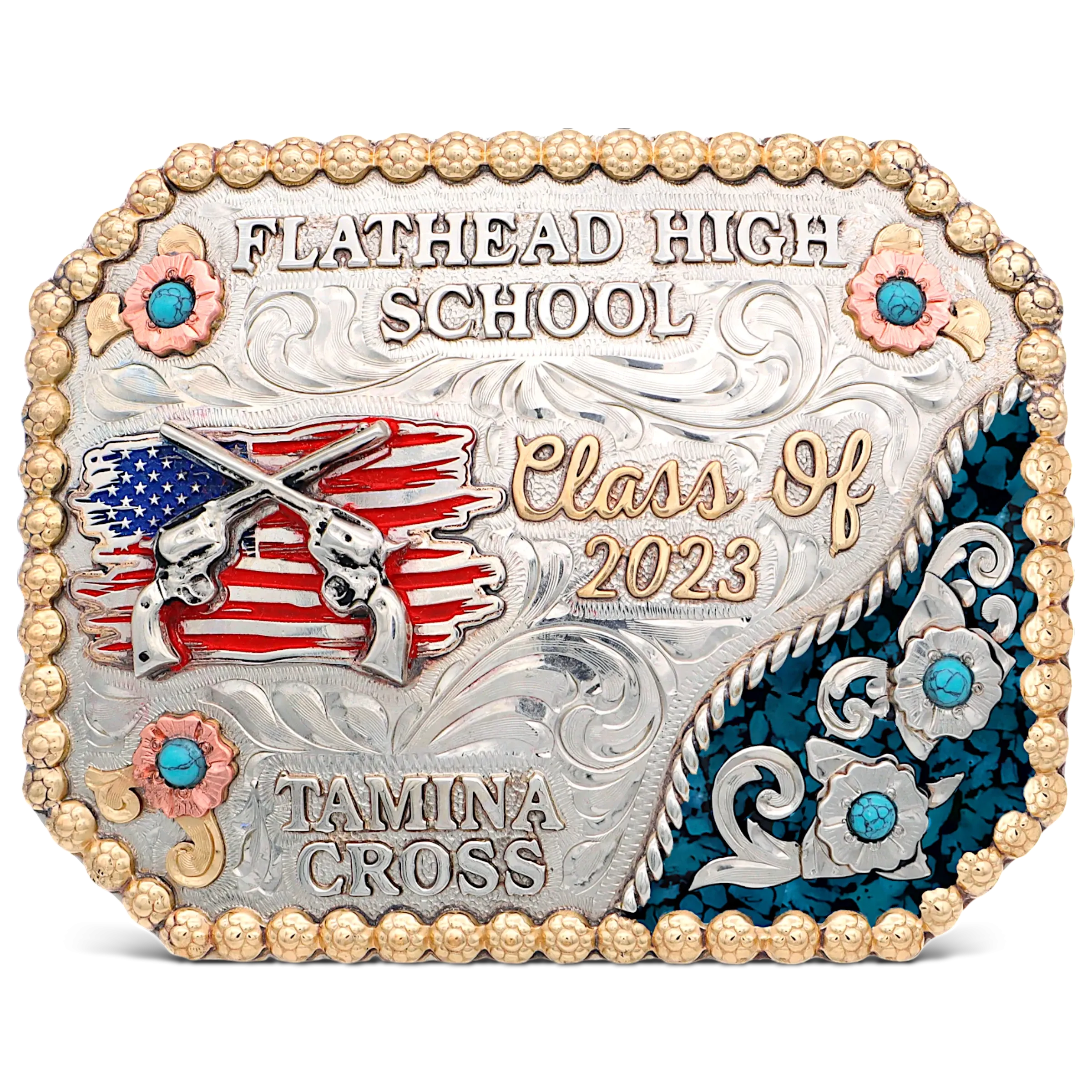 Brilliance Beyond Measure Custom Buckle