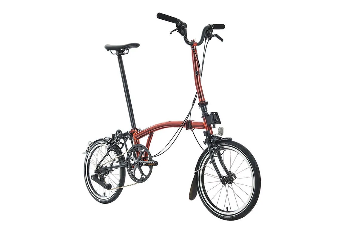 Brompton P Line Folding Bike - 4-Speed