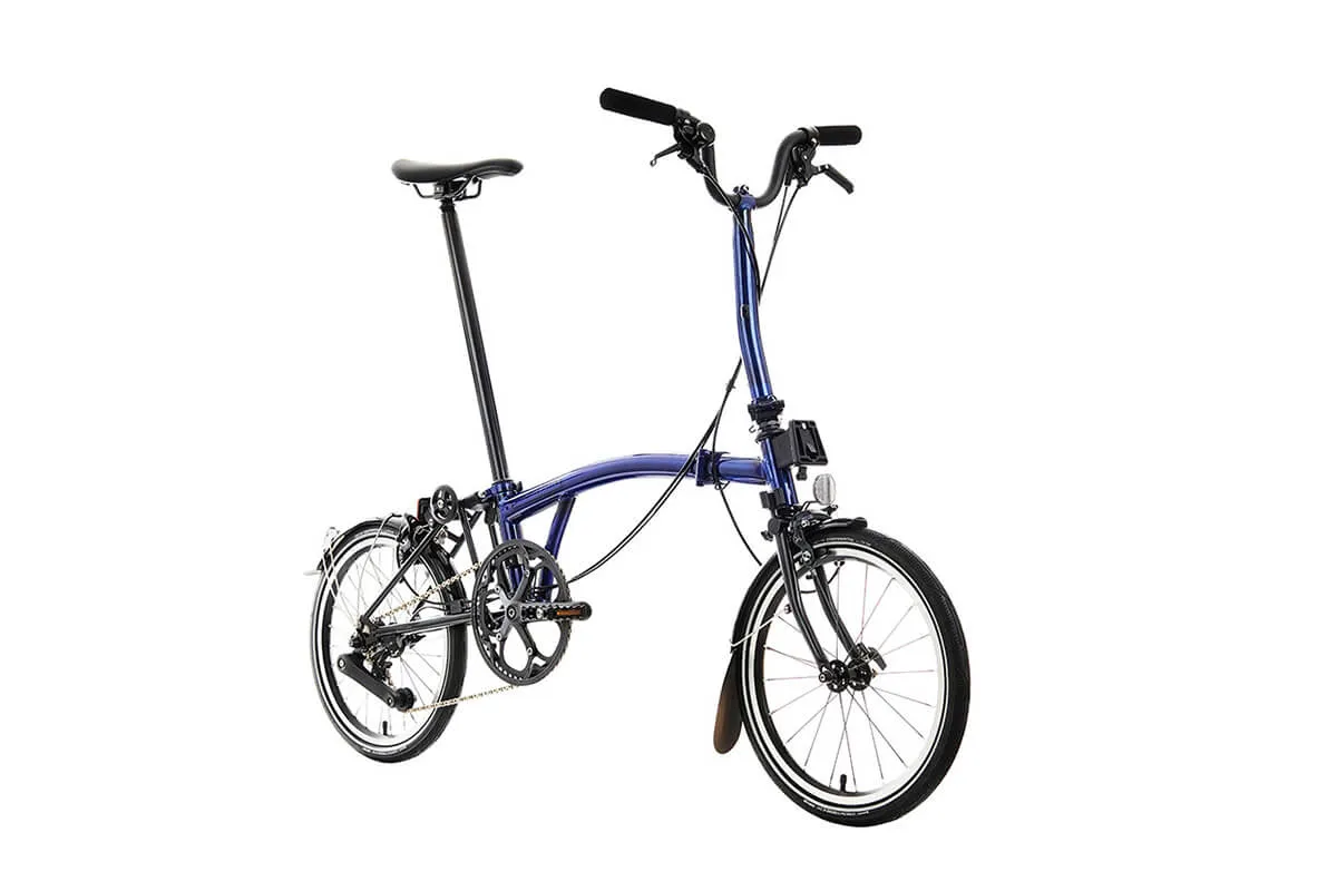 Brompton P Line Folding Bike - 4-Speed