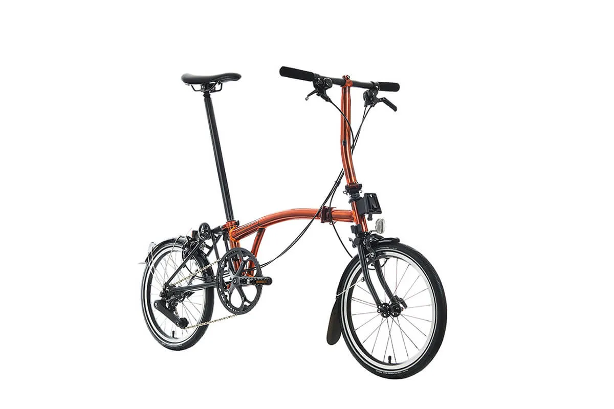 Brompton P Line Folding Bike - 4-Speed