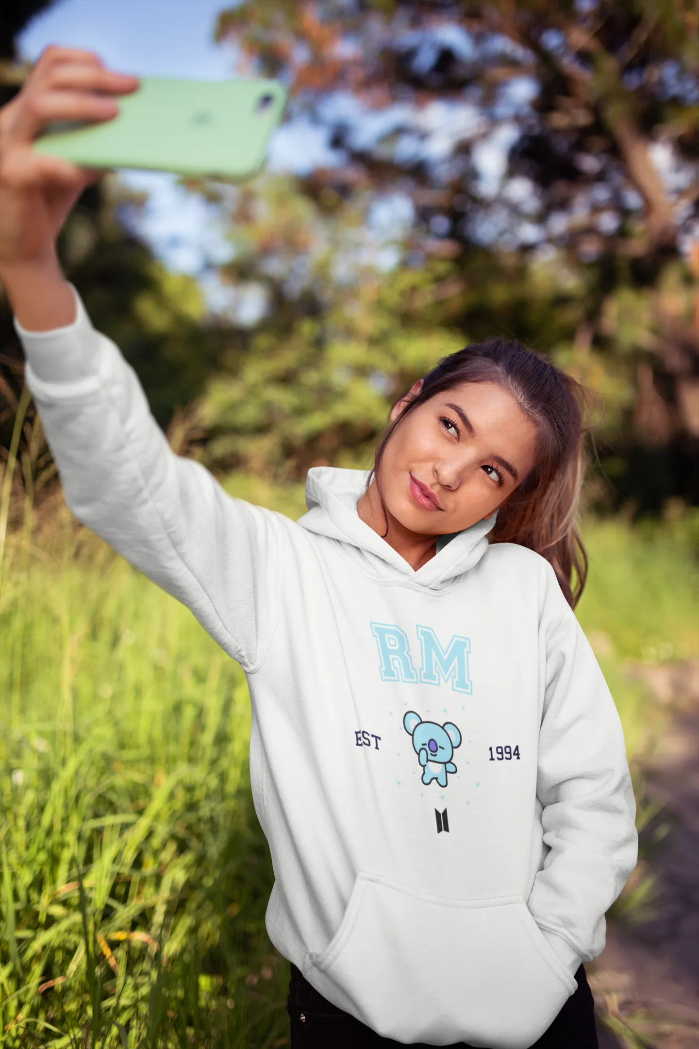 BT21 Koya Hoodie BTS RM Hooded Sweatshirt