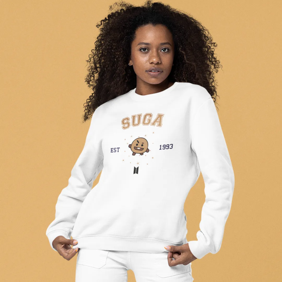 BT21 Shooky Sweatshirt BTS Suga Sweater
