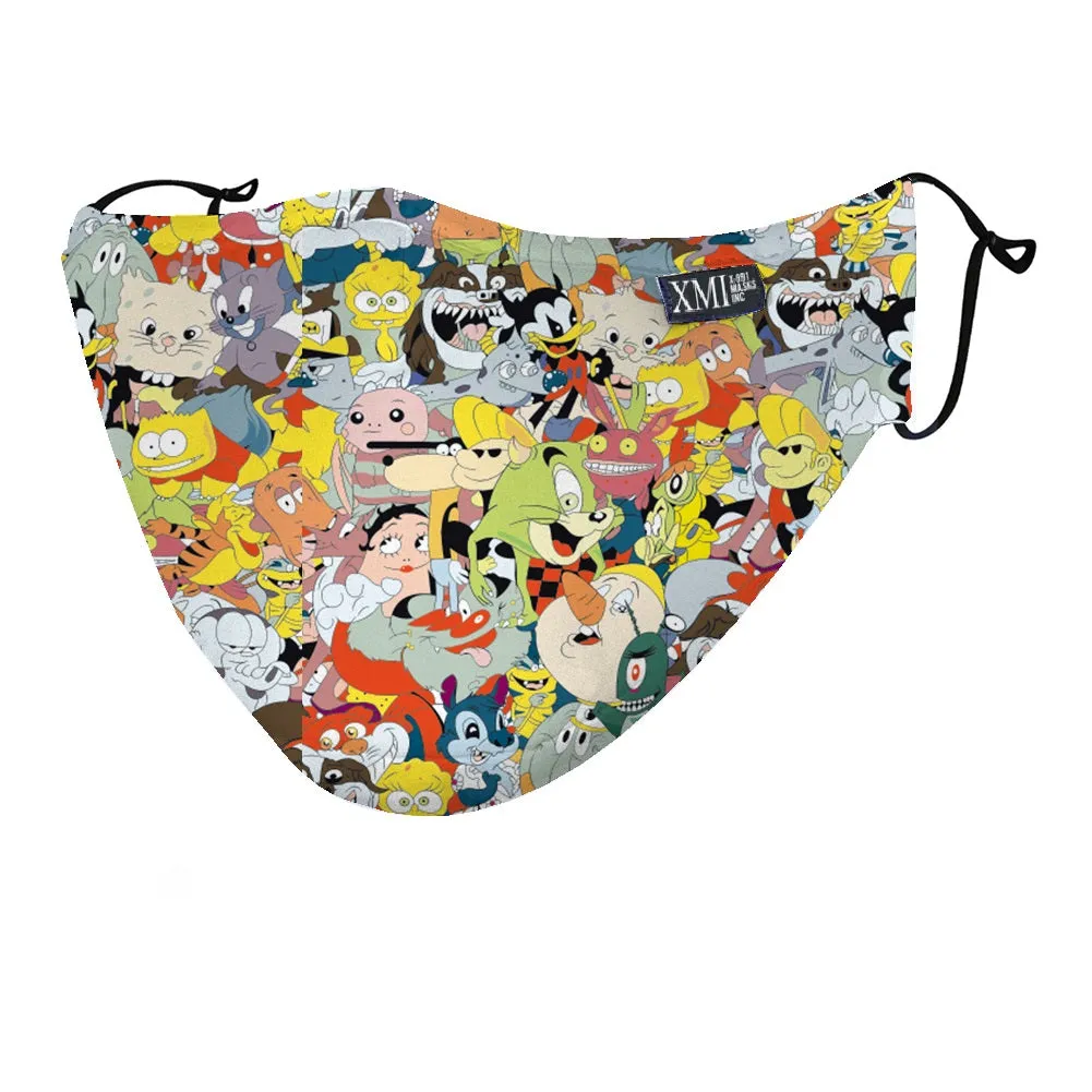 Cartoon printed mask