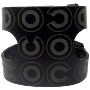 Chanel Leather 'Coco' Cuff
