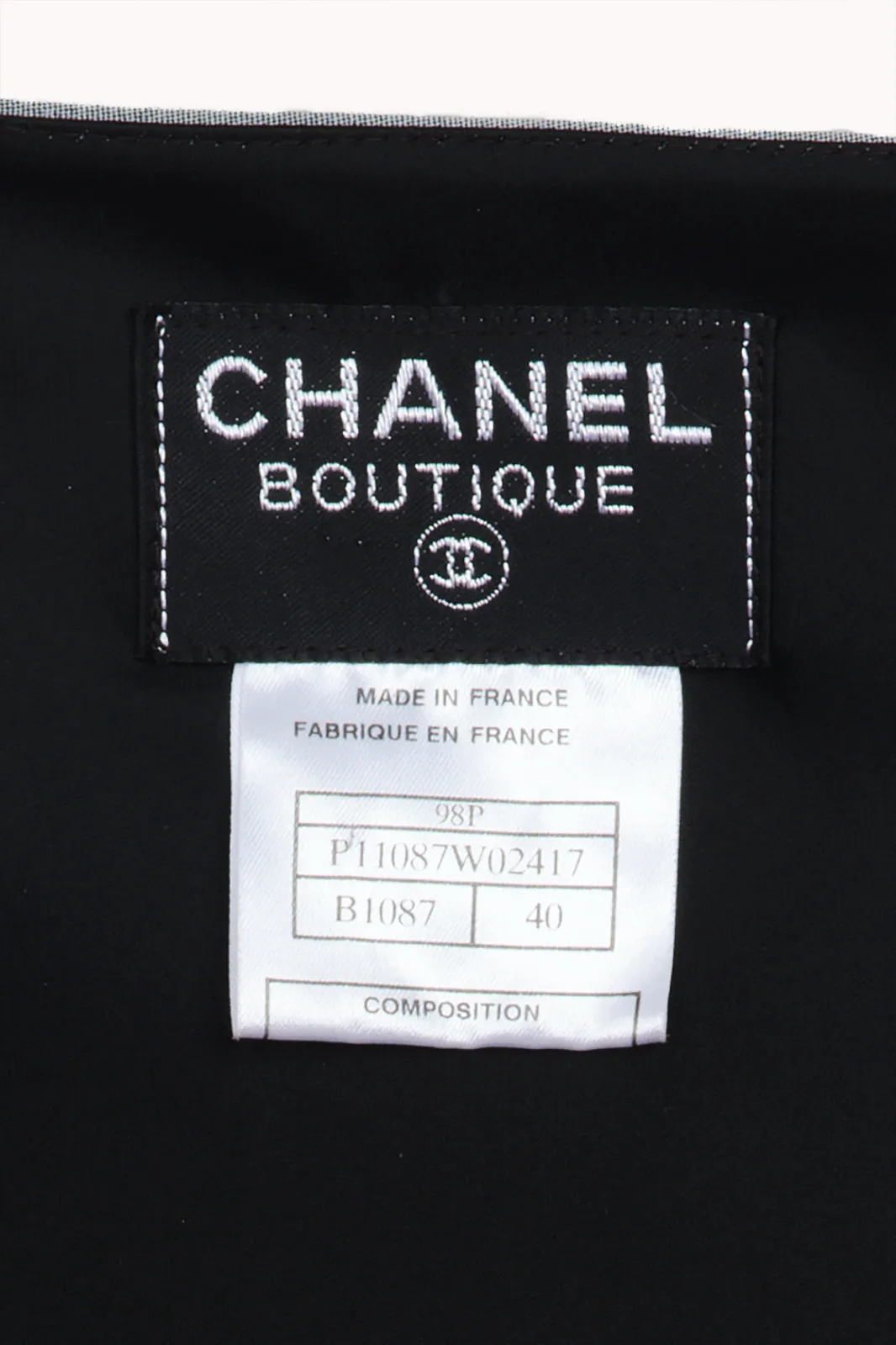 Chanel Spring 1998 Gown
