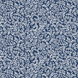 Classic Keepsakes in Blue 14649-55 Mini Ferns Navy Blue
