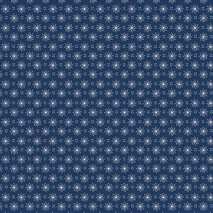 Classic Keepsakes in Blue 14656-55 Sunburst Dots Navy Blue