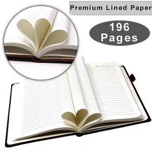 Classy Hardcover Diary   Classic Metal Pen   Classy Leather Metal Keychain - Grey