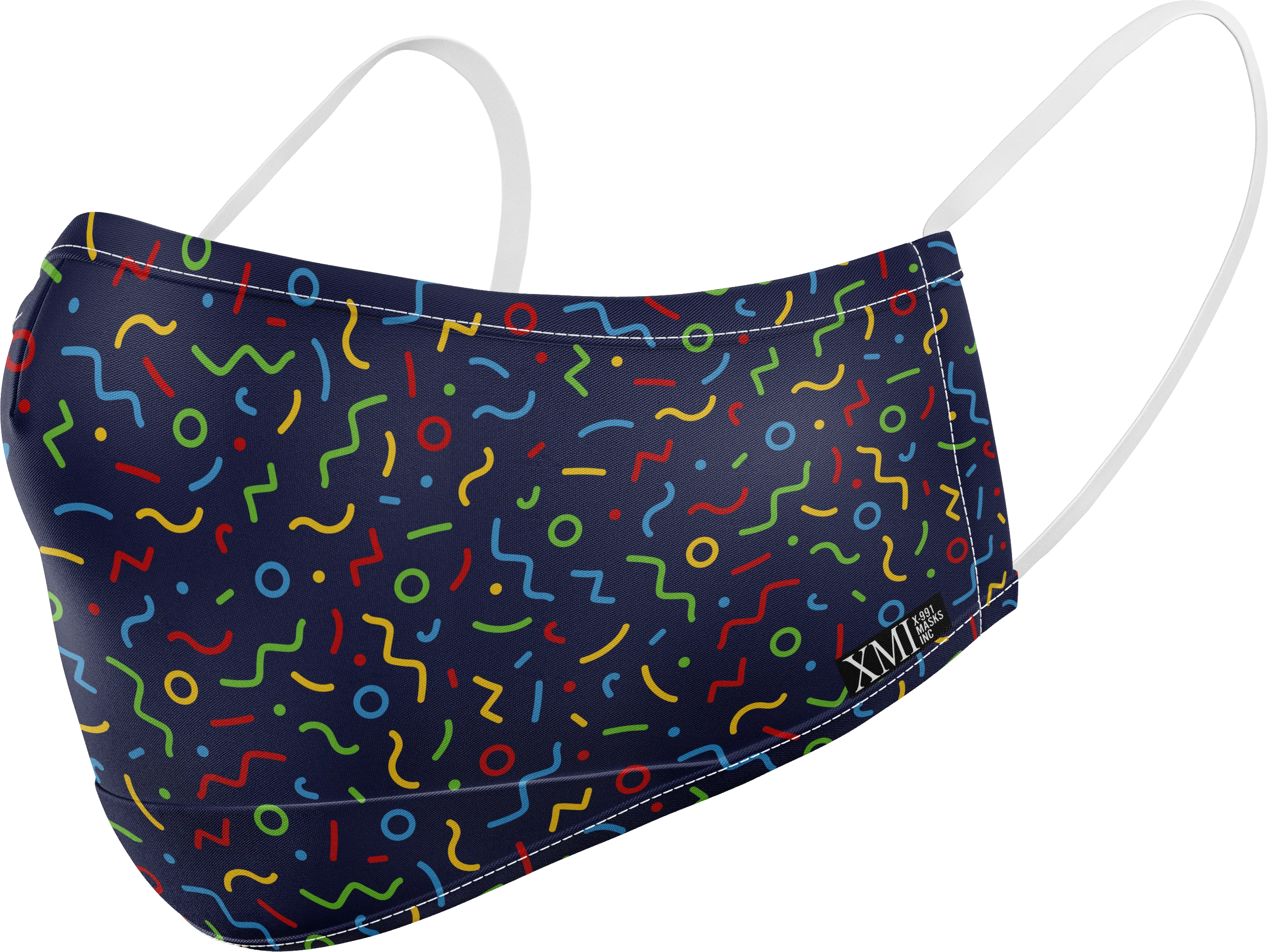 Confetti printed mask for Kids