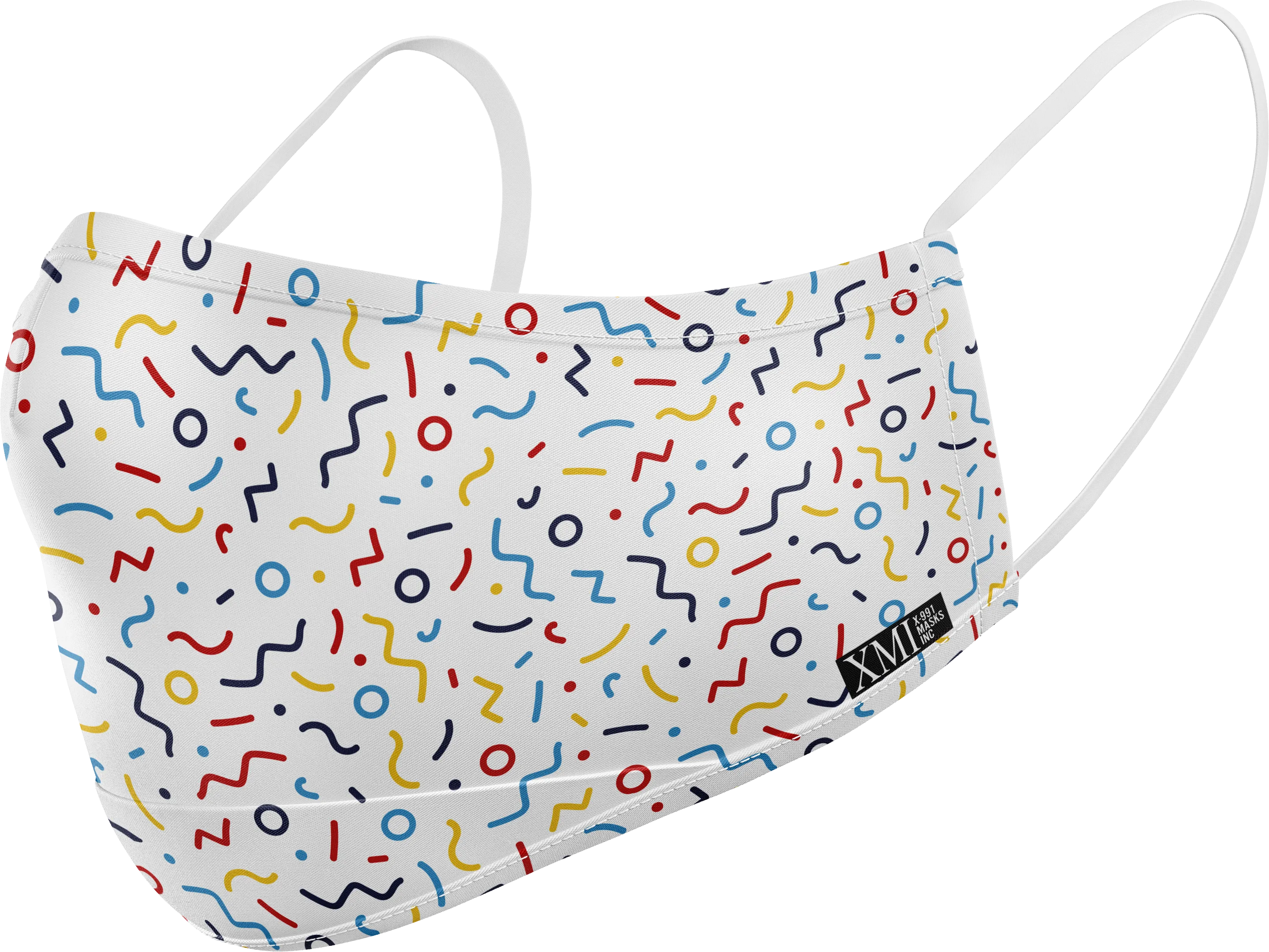 Confetti printed mask for Kids