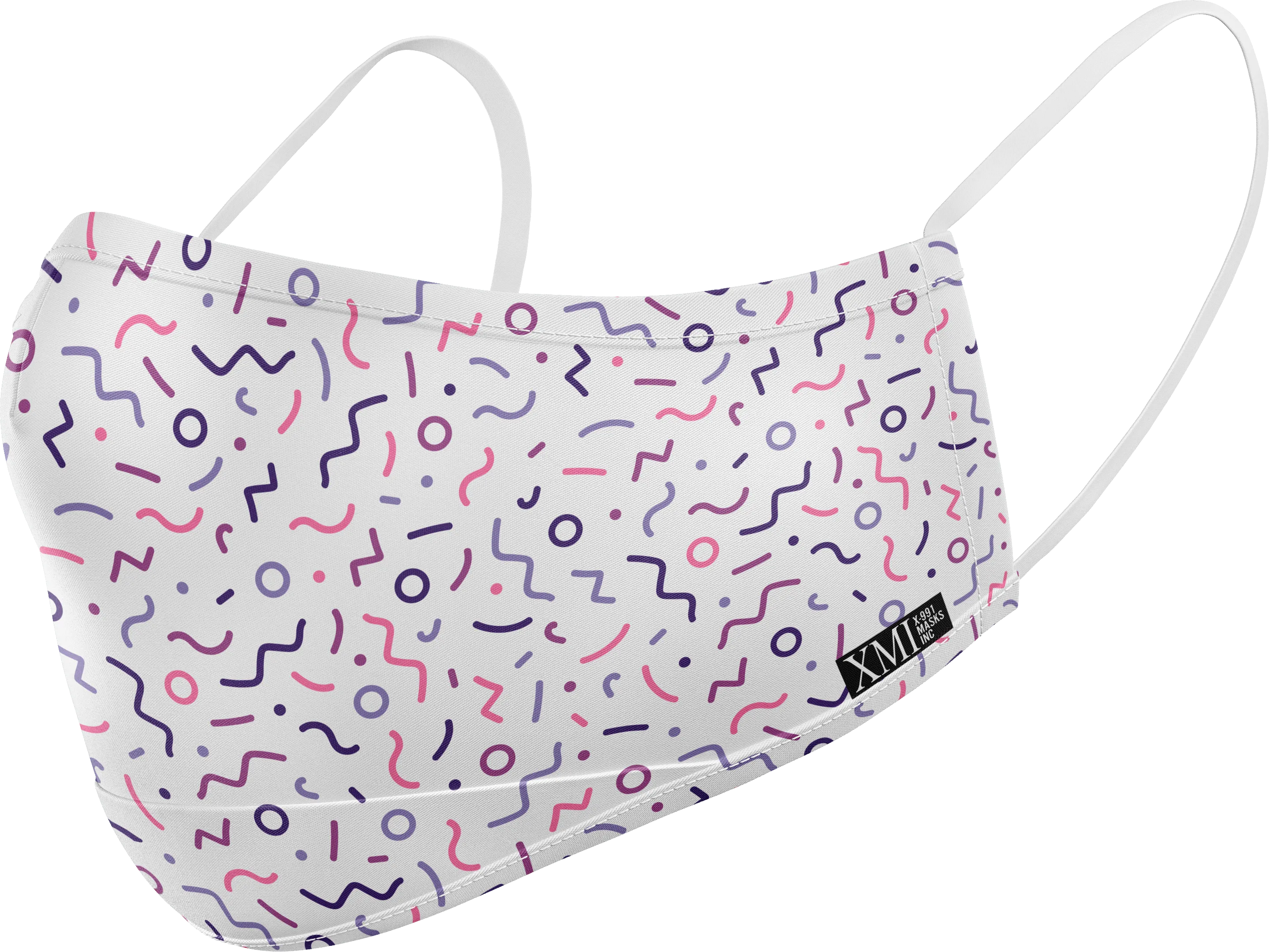 Confetti printed mask for Kids