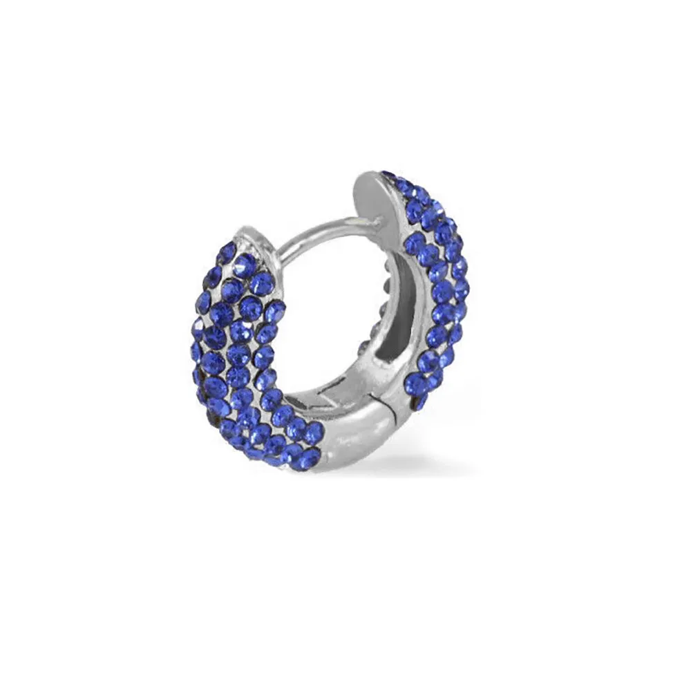 Czech Diamond Earrings Gold Plated Charm Women Beautiful Fashion Jewelry