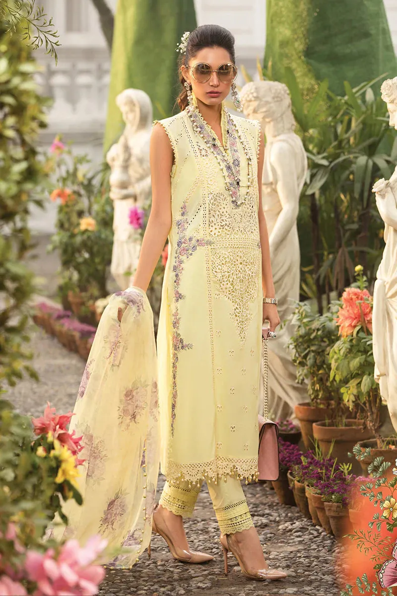 D-2212-B | Maria B Mein Teri Aan Lawn Summer Collection 22 | Unstitched Embroidered  Lawn Suits