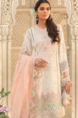 D-2215-A | Maria B Mein Teri Aan Lawn Summer Collection 22 | Unstitched Embroidered  Lawn Suits
