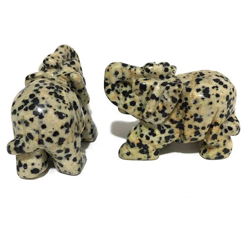 Dalmatian Jasper Elephant Crystal