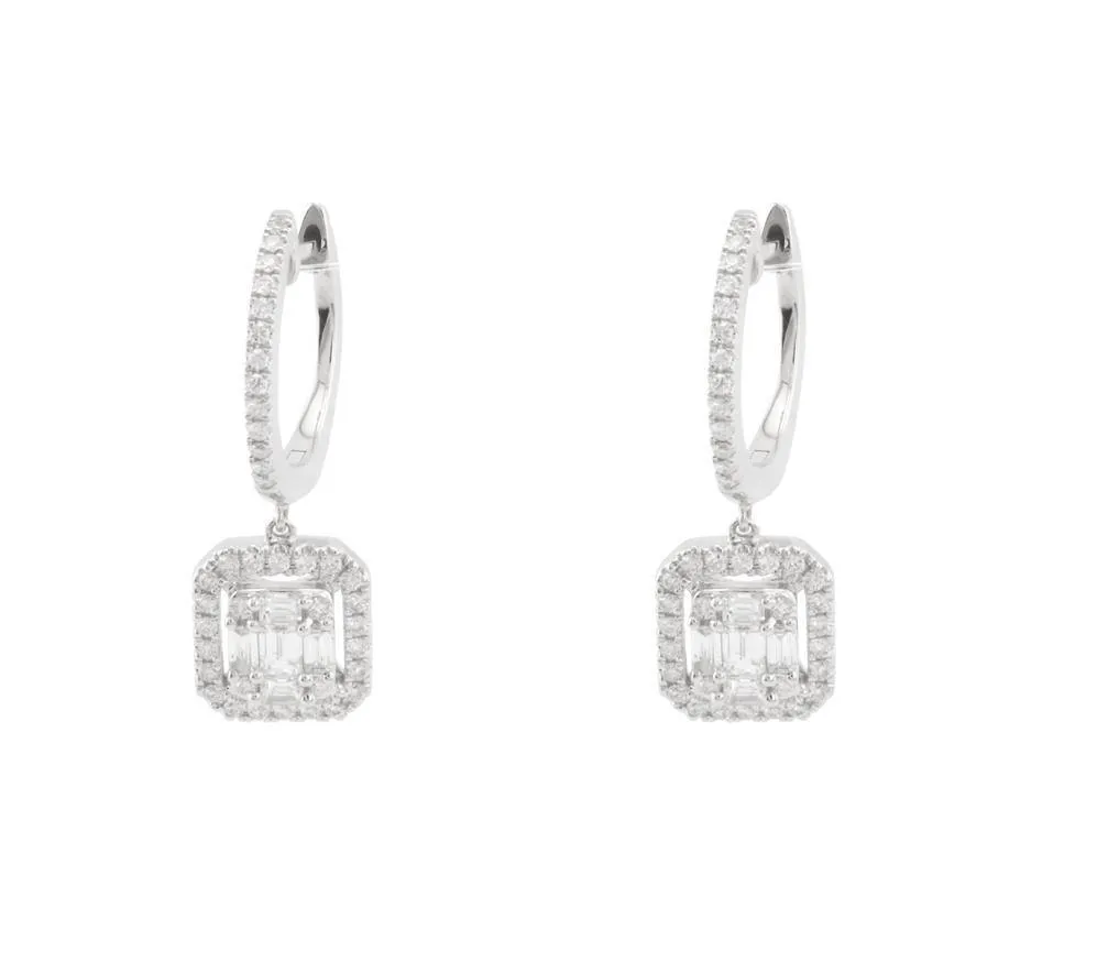 Diamond Earrings E39055