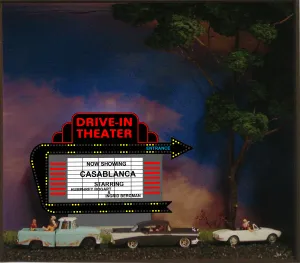 Drive-In Movie Diorama