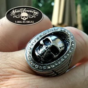 'Dust in the Wind' Skull Ring (#536)
