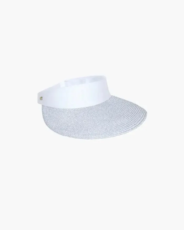 Eric Javits Champ II Visor in Ice