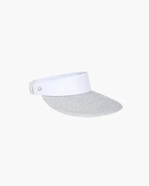 Eric Javits Champ II Visor in Ice