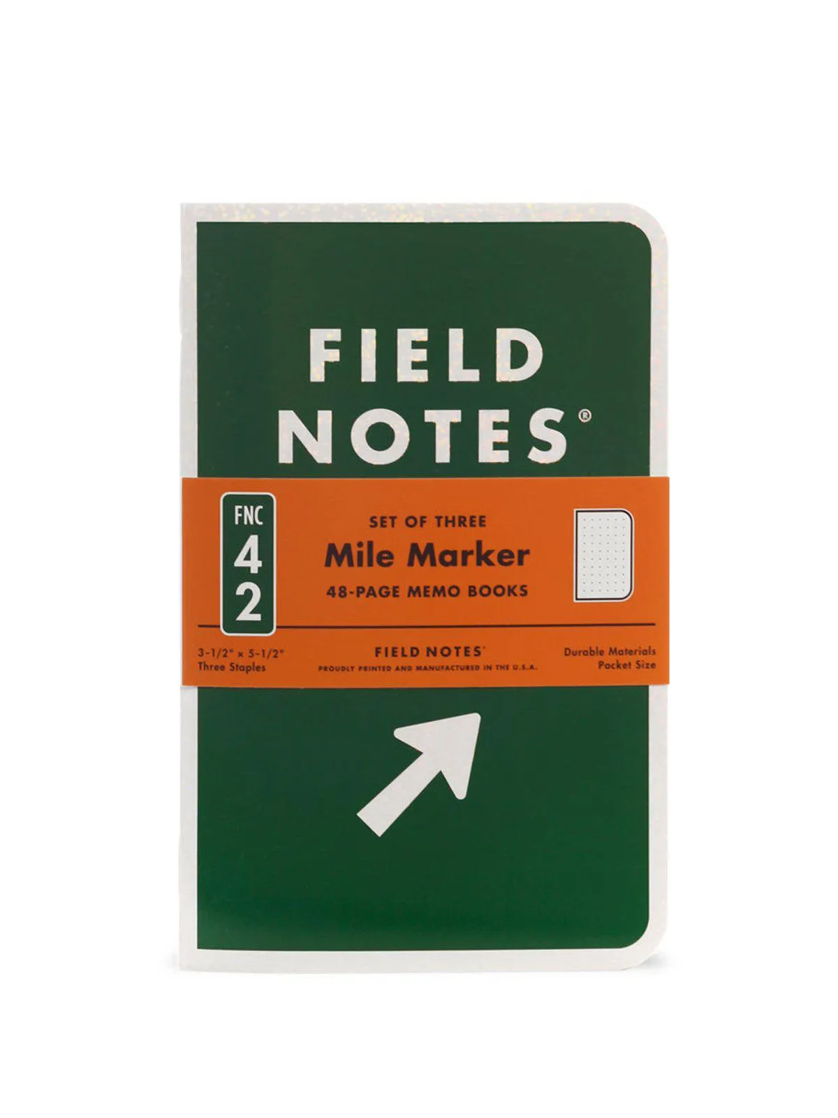 Field Notes Mile Marker 3 Pack Dot Graph Paper