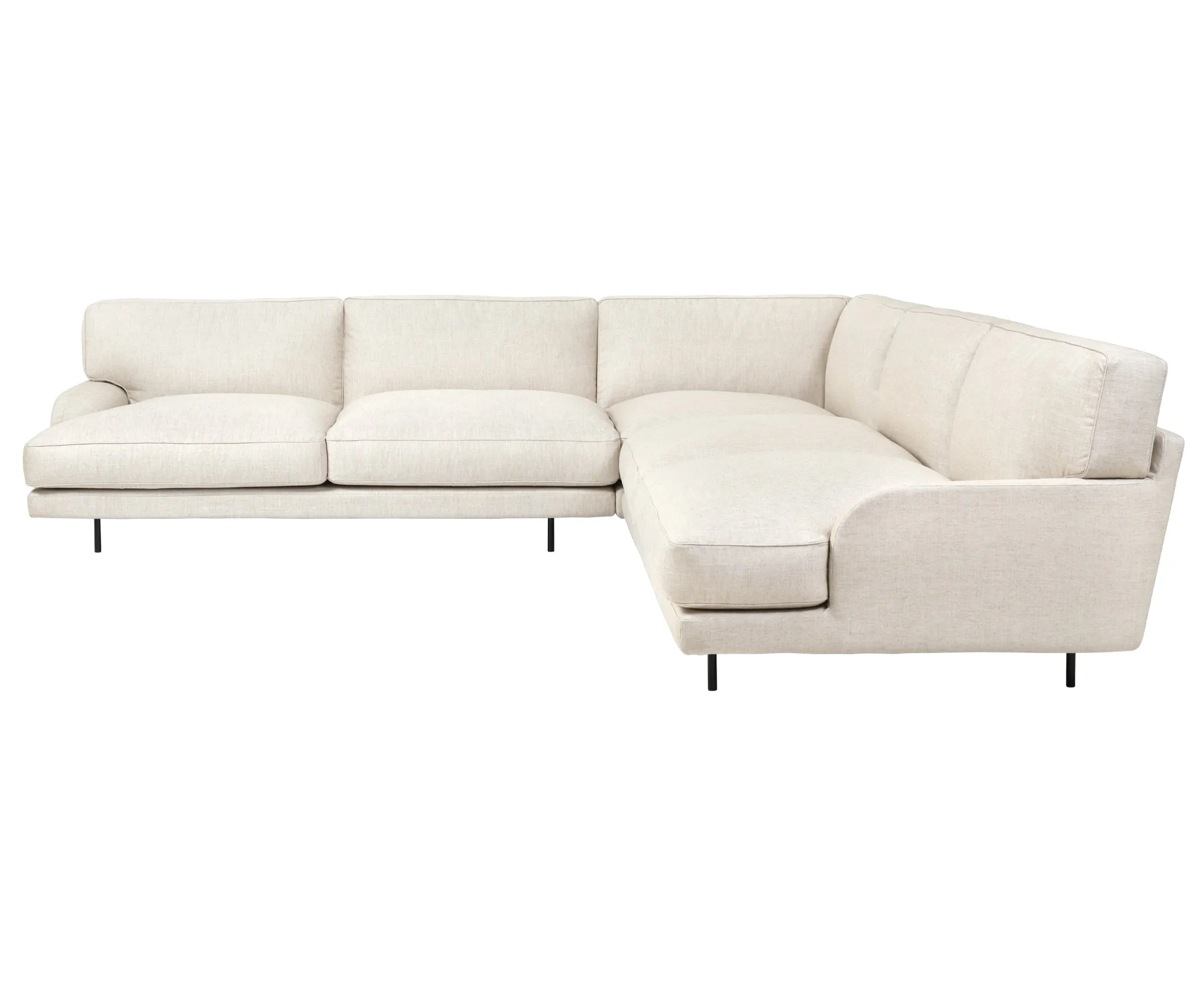 Flaneur Corner Sectional Sofa - w/ Armrest