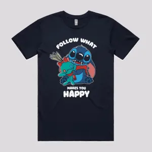 Follow What Makes You Happy T-Shirt