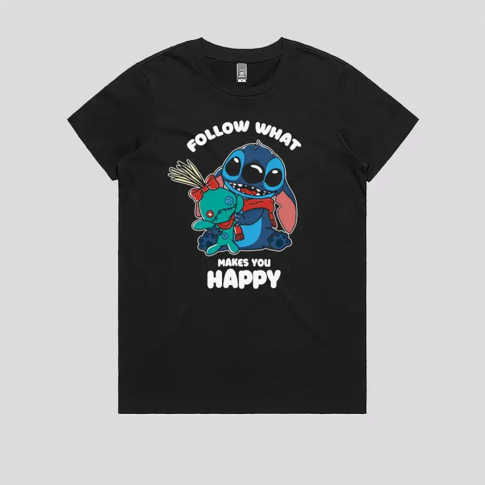 Follow What Makes You Happy T-Shirt