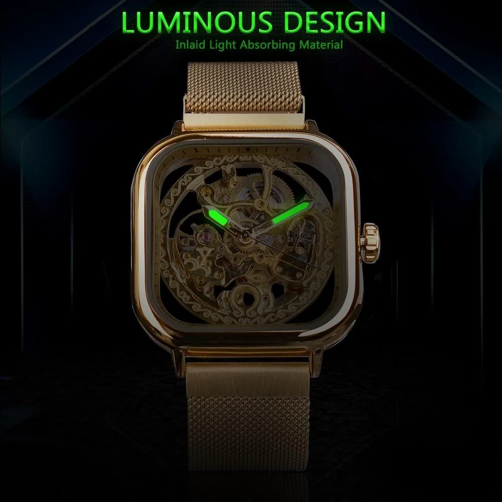 Forsining - Automatic Self-Wind Transparent Watch