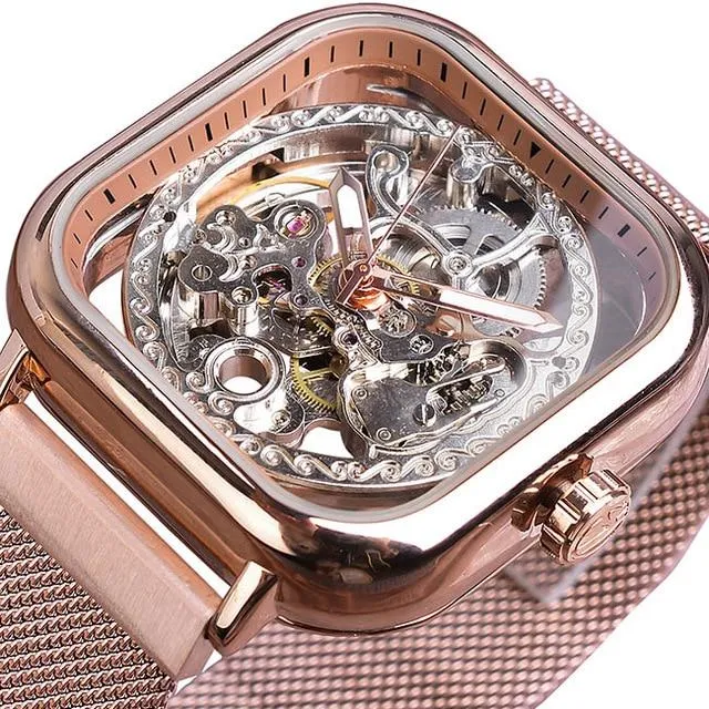 Forsining - Automatic Self-Wind Transparent Watch