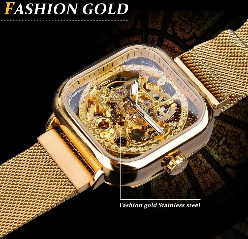 Forsining - Automatic Self-Wind Transparent Watch