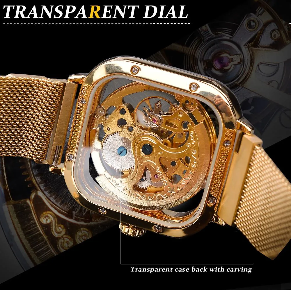 Forsining - Automatic Self-Wind Transparent Watch