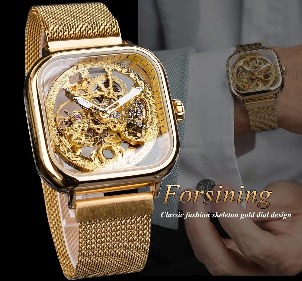 Forsining - Automatic Self-Wind Transparent Watch