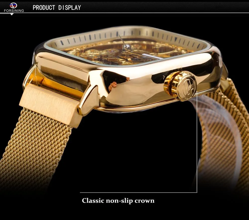 Forsining - Automatic Self-Wind Transparent Watch