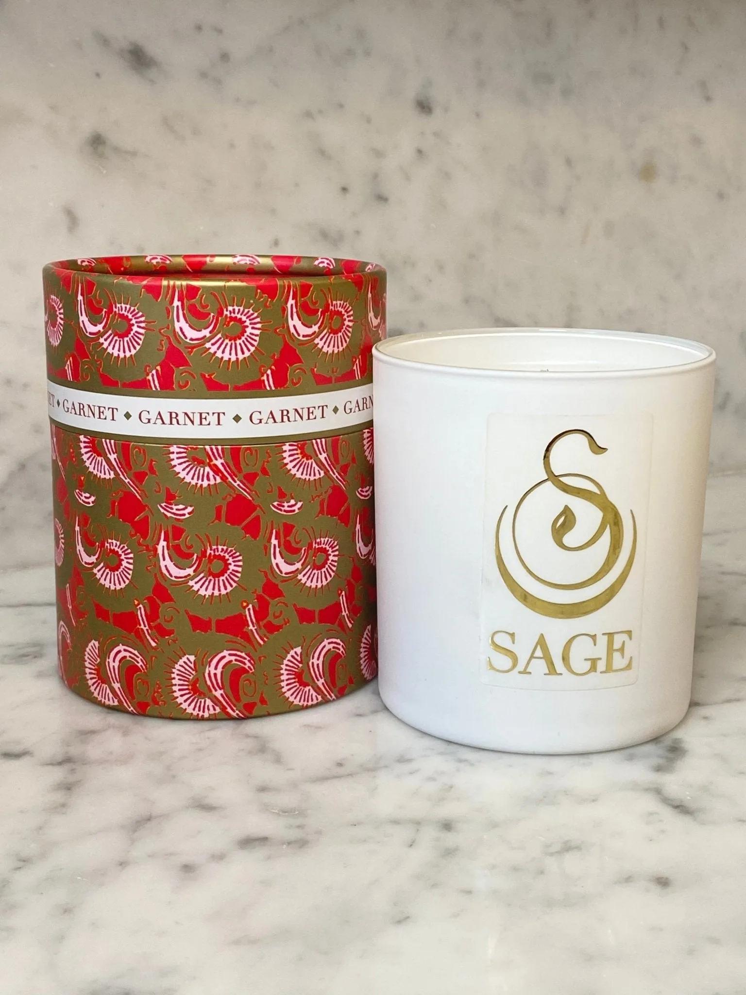 Garnet 8 oz Luxury Candle by Sage