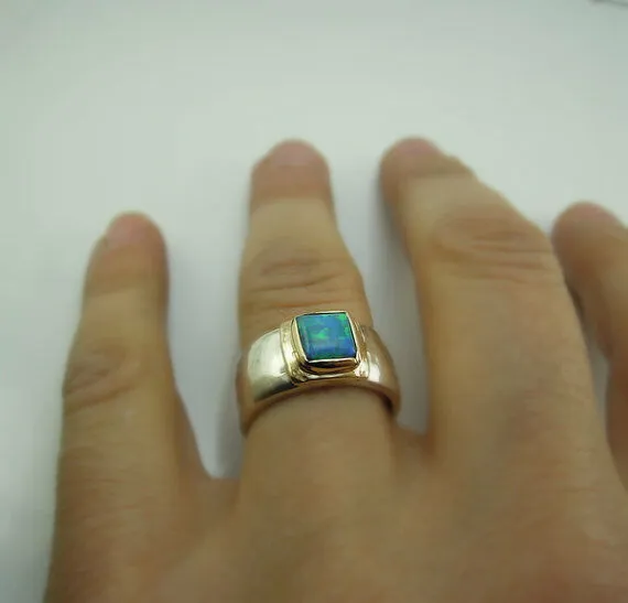 Garnet Ring 9k Gold Sterling Silver  6,7,8,9,9.5 Handmade Hadar Designers  (I r80)