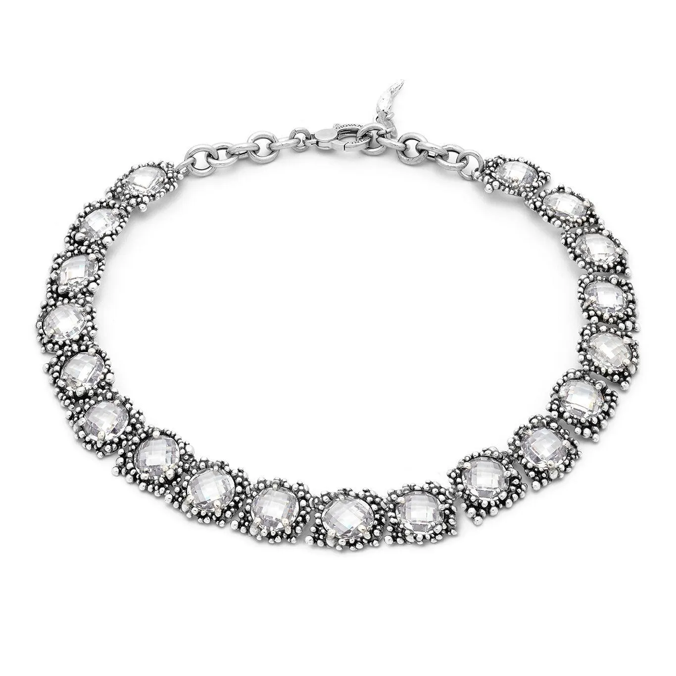 Giovanni Raspini Shine silver 925 zirconi necklace 11794