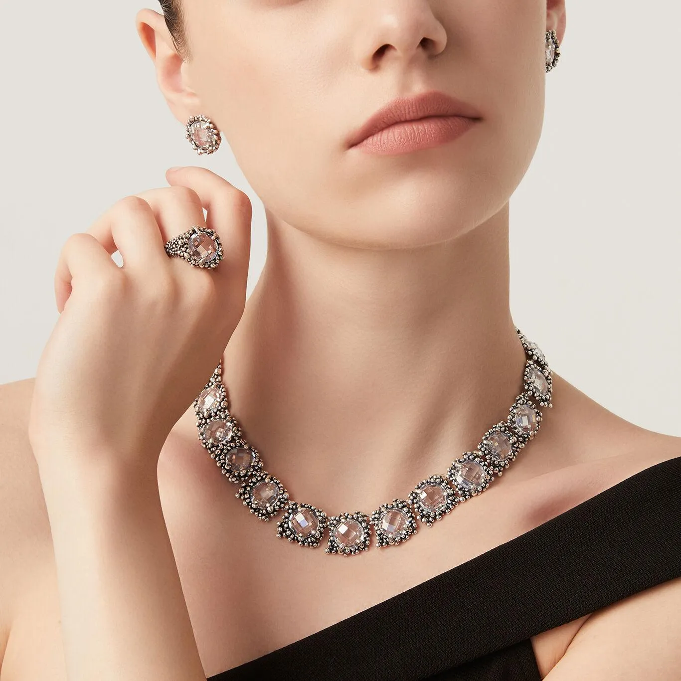 Giovanni Raspini Shine silver 925 zirconi necklace 11794